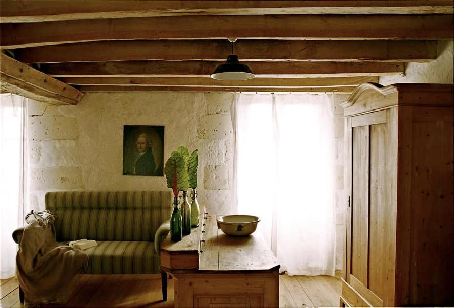 Bed and Breakfast Le Moulin Bregeon Linières-Bouton Habitación foto